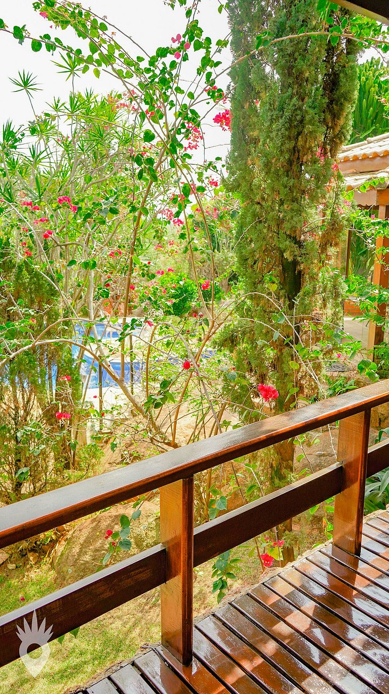 Casa Europeia com Lareira & Piscina em Indaiatuba