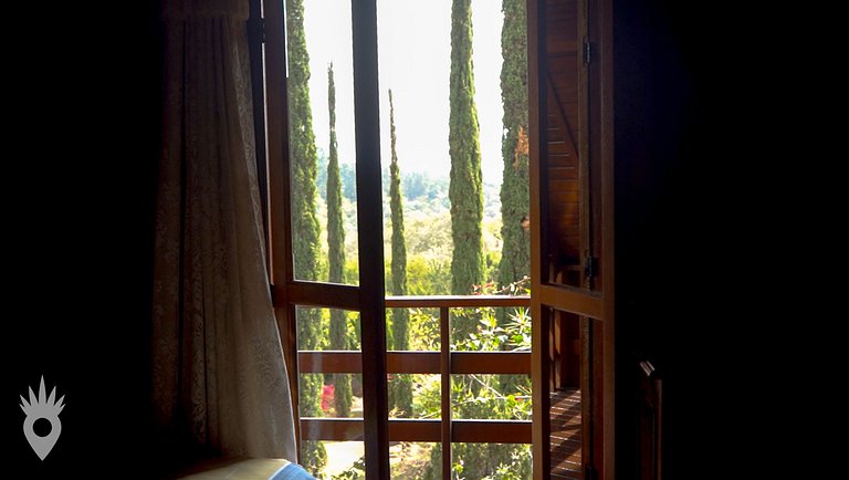 Casa Europea con Chimenea y Piscina en Indaiatuba