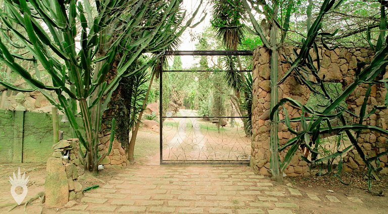 Casa Europeia com Lareira & Piscina em Indaiatuba