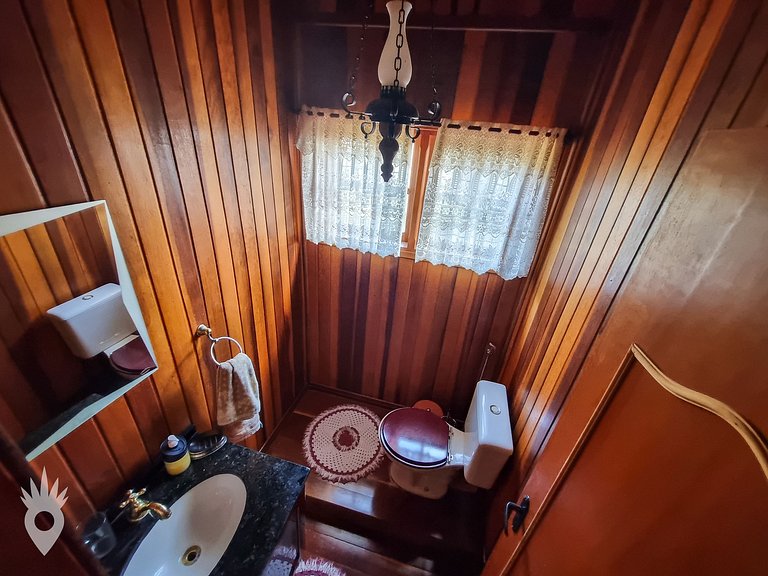 Casa Europeia com Lareira & Piscina em Indaiatuba